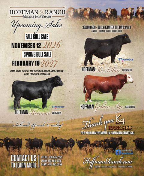 Hoffman Ranch advertisement